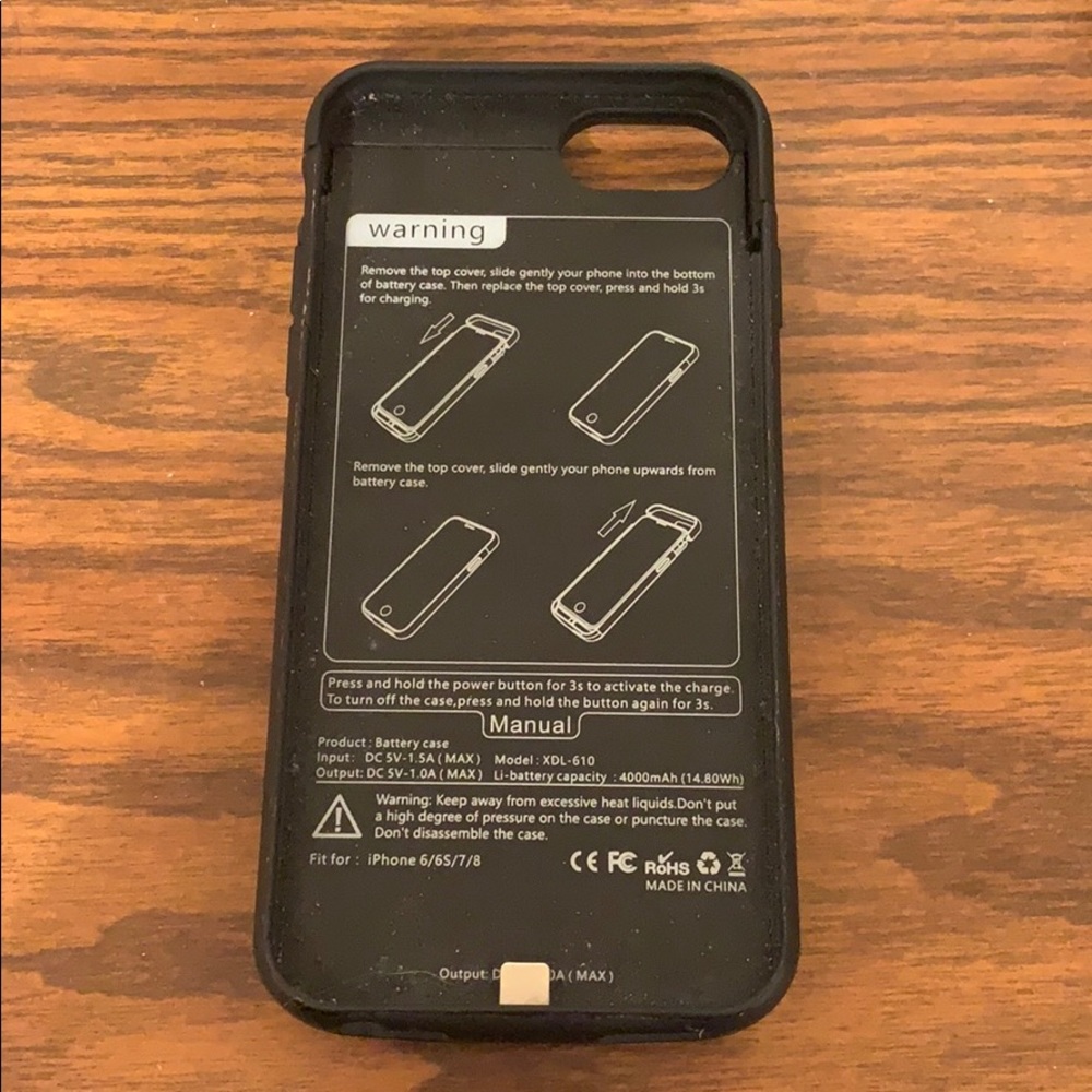iPhone charging case